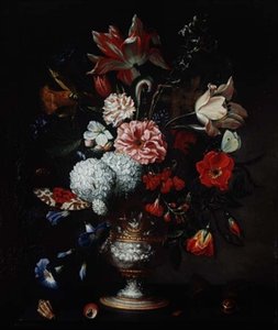 Stilleben (en av et par) av N. Javrillard