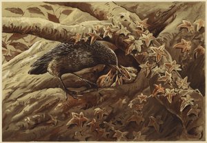 En støyende barnehage (litho)