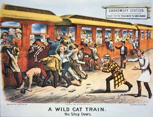 "A Wild Cat Train - No stop Overs"