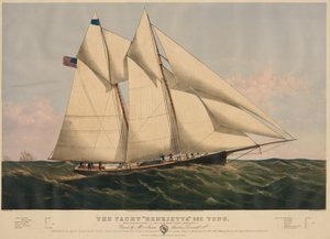 Yachten «Henrietta» 205 tonn av Currier and Ives