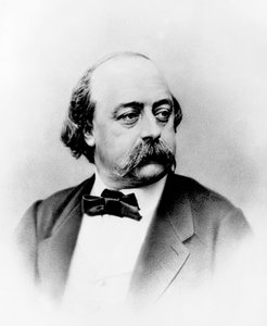 Gustave Flaubert (1821-1880) fransk forfatter ca. 1875, foto av Nadar av Nadar (1820-1910) (studio of)