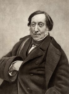 Gioachino (Antonio) Rossini (1792-1868) av Nadar