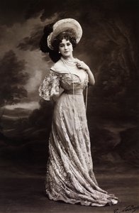 Lola Montez, artistnavnet til danseren Eliza Rosanna Gilbert (1821-1861), fotografi av Nadar, pseudonym til Gaspard-Felix Tournachon (1820-1910)