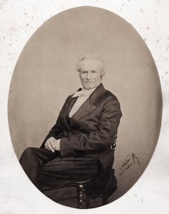 Portrett av Octave Lacroix (1827-1901), fransk journalist og poet av Nadar