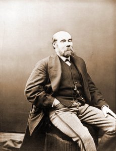 Portrett av Paul Feval, filetonist fra Gaboriau og Ponson du Terrail 1817-1887 (bilde) av Nadar