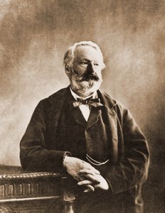 Portrett av Victor Hugo, poet og forfatter 1802-1855 (bilde) av Nadar