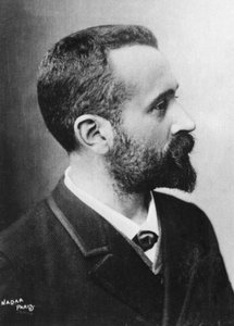 Alphonse Bertillon, fransk politimann, c1880 av Nadar