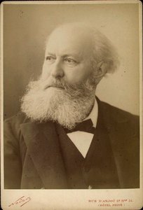 Charles Gounod , fransk komponist, sent på 1800-tallet av Nadar