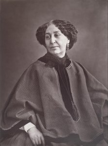 George Sand av Nadar