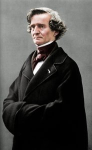 Hector Berlioz 1803-1869, fransk romantisk komponist. av Nadar