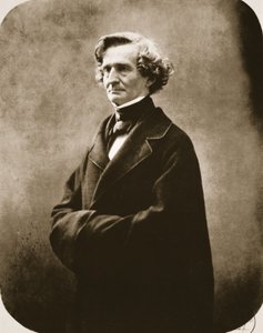 Hector Berlioz, 1863 (fotogravering) av Nadar