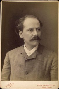 Jules Massenet, fransk komponist, sent på 1800-tallet av Nadar