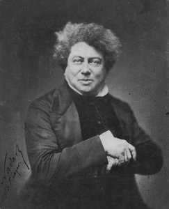 Portrett av Alexandre Dumas, 1855 av Nadar
