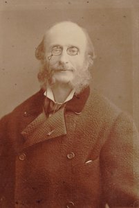 Portrett av Jacques Offenbach 1819-1880, 1870. av Nadar