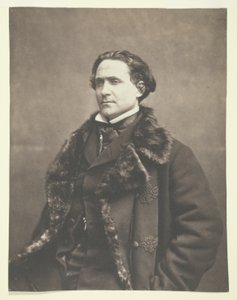 Portrett av La Fontaine av Nadar