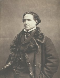 Portrett av La Fontaine, ca. 1854-1860. av Nadar