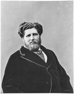 Portrett av Monsieur de Tourguenef (bw-bilde)