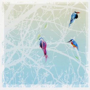 Three Little Birds, 2016, (blyant og på papir)