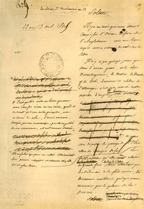 Erklæring til hæren, 13. oktober 1805, 1921.