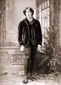 Oscar Wilde (1854 - 1900) rundt 1882 av Napoleon Sarony (1821 - 1896). av Napoleon Sarony