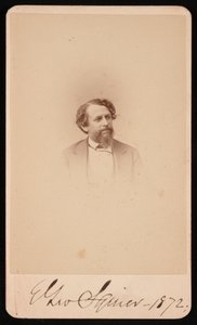 Portrett av Ephraim George Squier 1821-1888, 1872. av Napoleon Sarony
