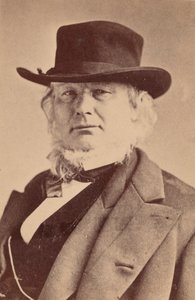 Portrett av Horace Greeley 1811-1872, 1869. av Napoleon Sarony