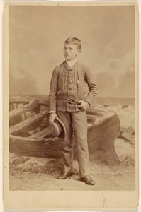 William Gay Skiddy, 14 år - mars 85 av Napoleon Sarony