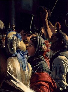 Ludovico Manin og Nicolo Tommaseo Liberated (detalj) av Napoleone Mani