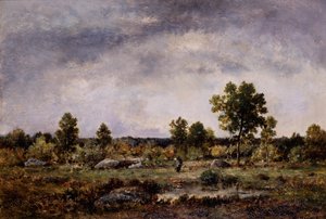 Rydding i Skogen av Narcisse Virgile Diaz de la Peña