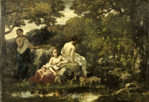 Idyll av Narcisse Virgile Diaz de la Peña