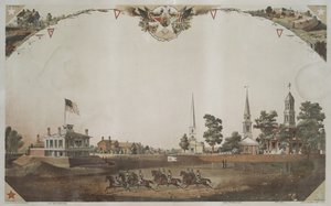 Utsikt over det offentlige torg, Atlanta, Georgia av Nathan B. Abbott