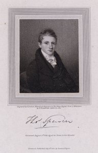Thomas Spencer , engelsk kongregasjonsminister (gravering) av Nathan Cooper Branwhite