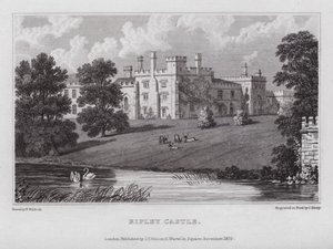 Ripley Castle (gravering)