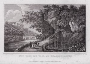 The Dropping Well at Knaresborough (gravering)
