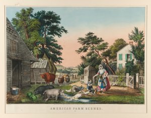 Amerikanske gårdsscener. nr.2 av Nathaniel Currier