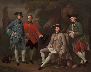 James Grant fra Grant, John Mytton, Hon. Thomas Robinson og Thomas Wynne