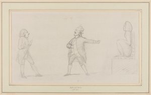 En antikvar, ca. 1790 av Nathaniel Dance Holland