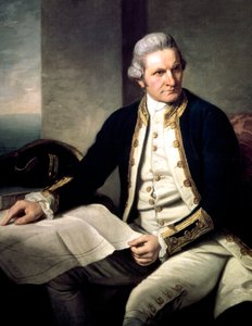 James Cook , engelsk oppdagelsesreisende, navigatør og hydrograf, 1775-1776