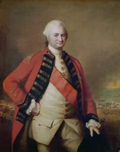 Portrett av Robert Clive (1725-1774) 1. baron Clive, 1773