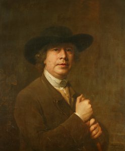 Selvportrett av Nathaniel Hone