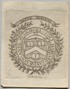Bokskilt: Seal of Harvard College