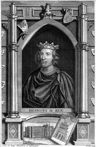 Henrik III, konge av England.