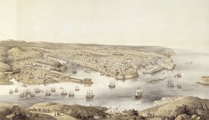 Sebastopol in All Its Glory, 1848, gravert av Day und Son, utgitt 1857