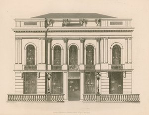 Butikkfront for Hancock og Dixon, Pall Mall East, London