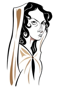 Anne Bronte, 2019 (digital) av Neale Osborne