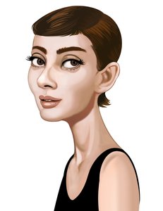 Audrey Hepburn, 2021 (digitalt)