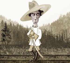 Buster Keaton, 2021 (digitalt) av Neale Osborne