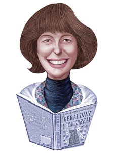 Geraldine McCaughrean, 2021 (digitalt) av Neale Osborne