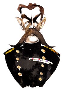Irskfødt, britisk feltmarskalk, First Earl Kitchener av Neale Osborne