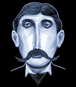 Marcel Proust, 2021 (digitalt) av Neale Osborne